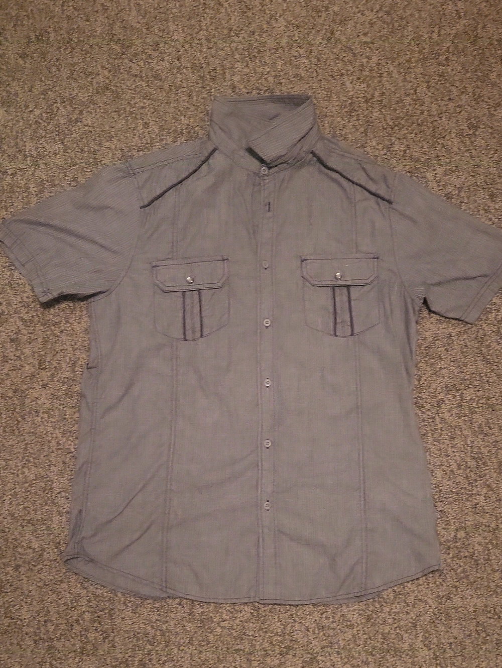 Mens Chalc Button Down Shirt